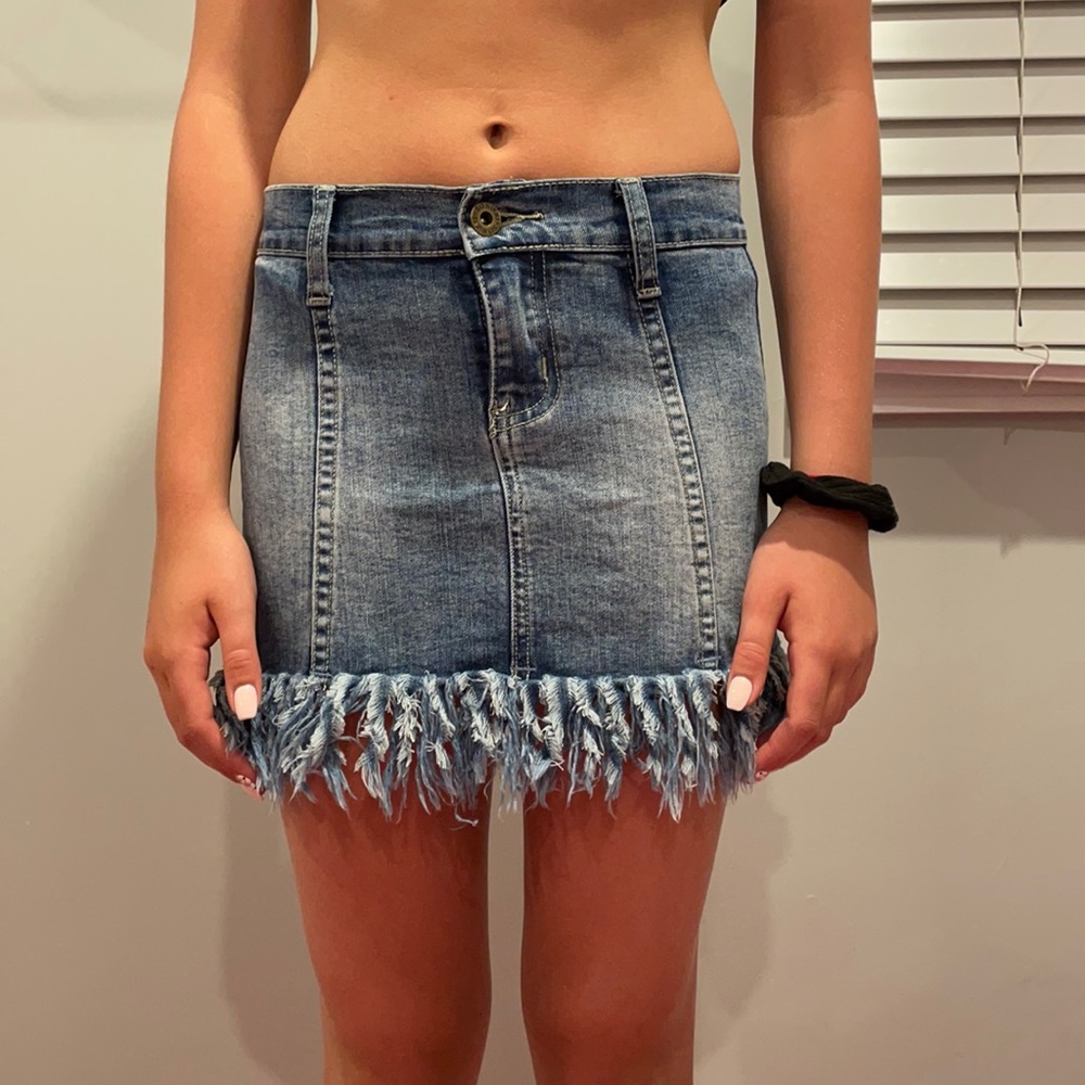 Girls jean skirt
